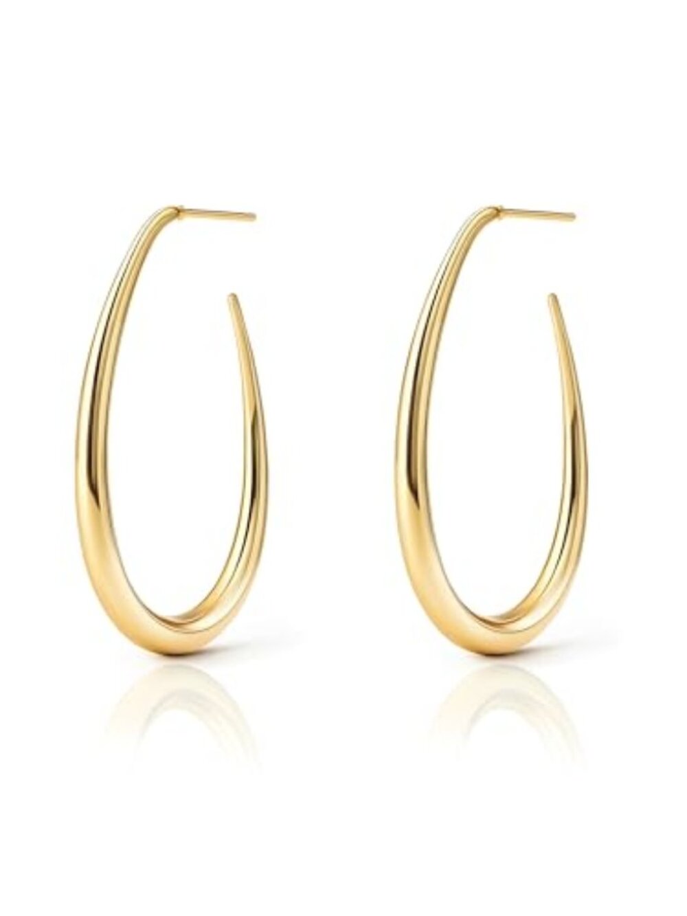 Teardrop Hoop Earrings‎ for Women